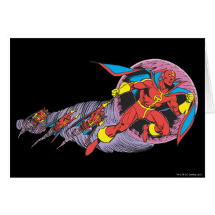 Red Tornado in Wind Motion