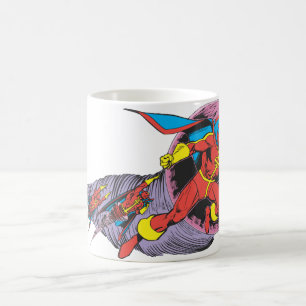 Red Tornado in Wind Motion Kaffeetasse