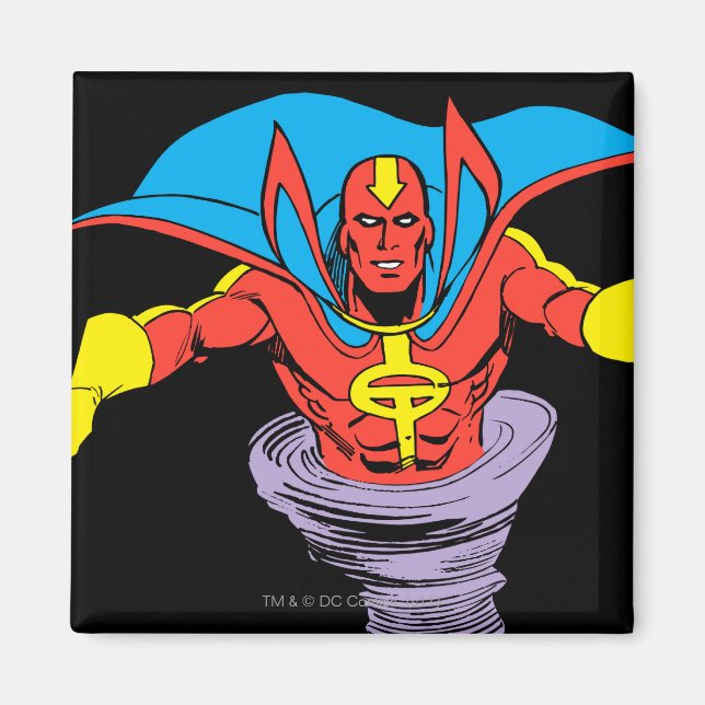 Red Tornado Twister Magnet (Vorne)