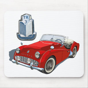 Red TR3 Mousepad