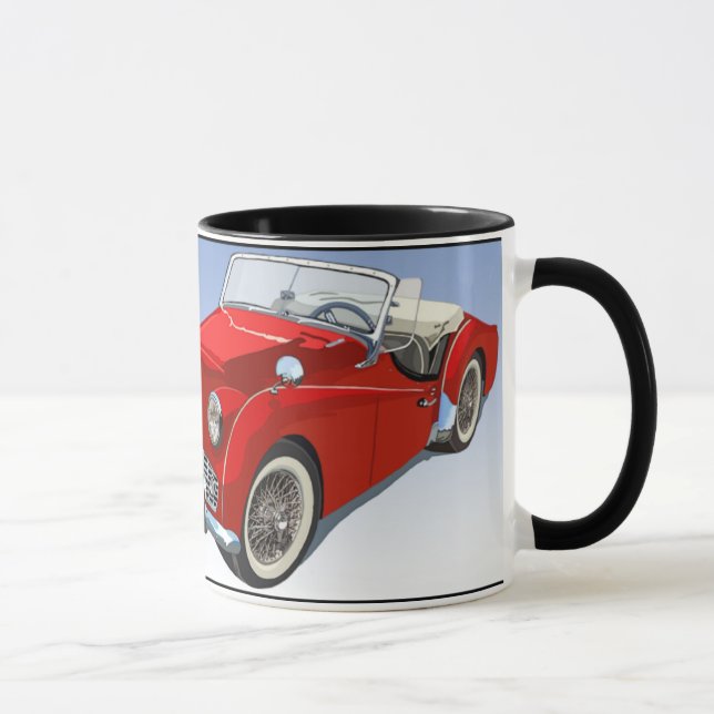 Red TR3 Tasse (Rechts)