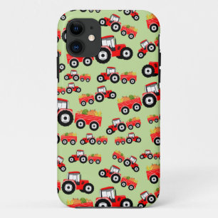Red Tractor Truck Farm Produzieren Case-Mate iPhone Hülle