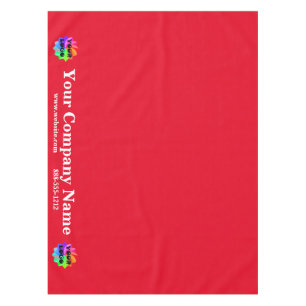 Red Trade Show Nappe Logo personnalisé Commerce