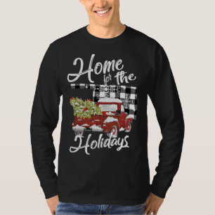 Red Truck Holidays Oklahoma Country Bauernhof Chri T-Shirt
