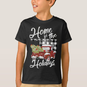 Red Truck Holidays Oklahoma Country Bauernhof Chri T-Shirt