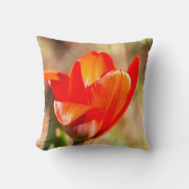 Red Tulip Blossom Kissen