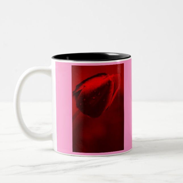 Red Tulip Tasse (Links)