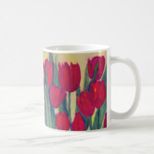 Red Tulips Kaffeetasse
