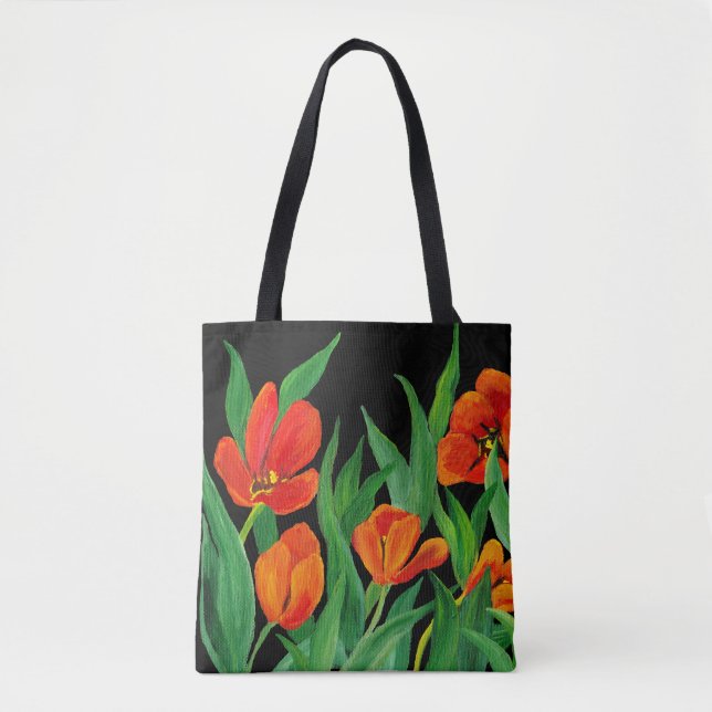 Red Tulips Tasche (Vorderseite)