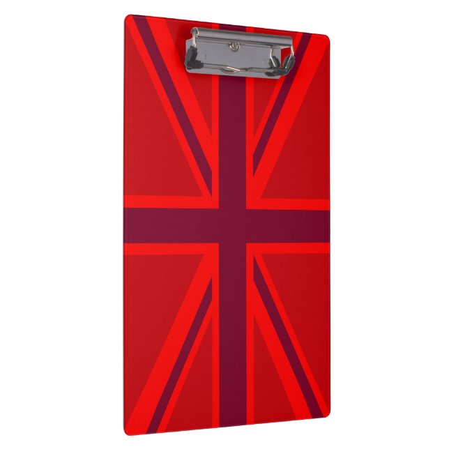 Red Union Jack Klemmbrett (Rechts)