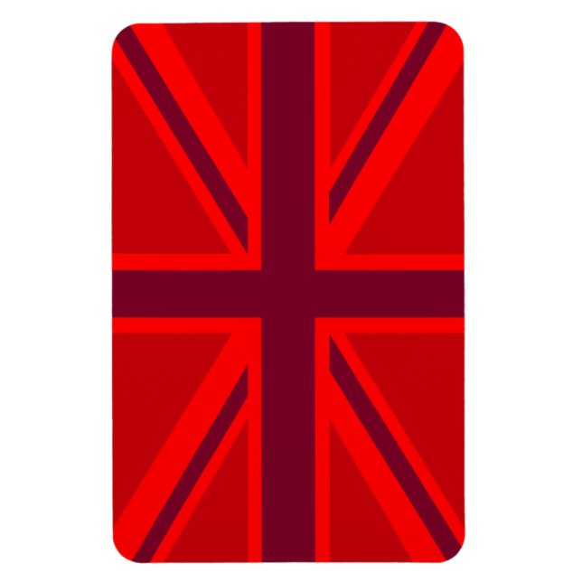 Red Union Jack Magnet (Vertikal)