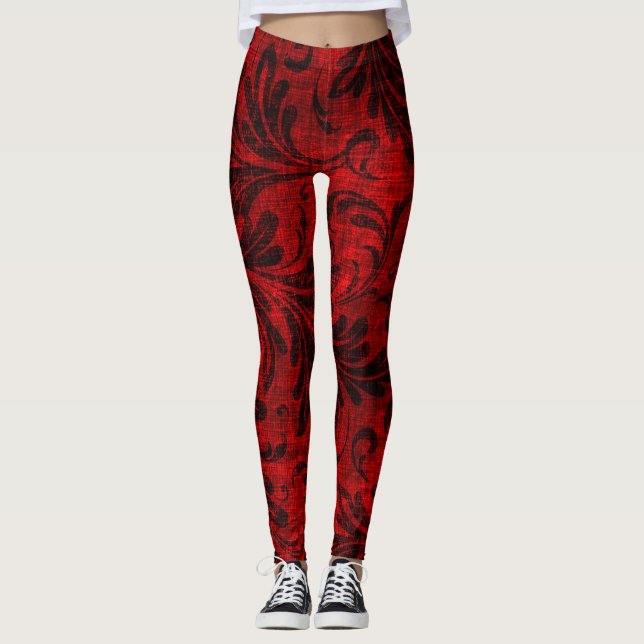 Red Velvet Leggins (Vorderseite)