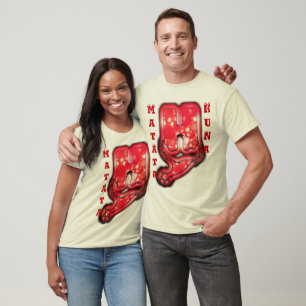 Red Vintag Hakuna Matata gibt T - Shirt