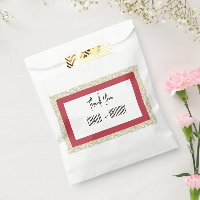 Red Wedding Geschenktütchen (Versiegelt)