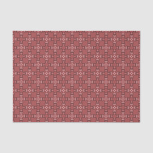 Red Western Brand Inspiriert Bold Retro Cowboy Seidenpapier