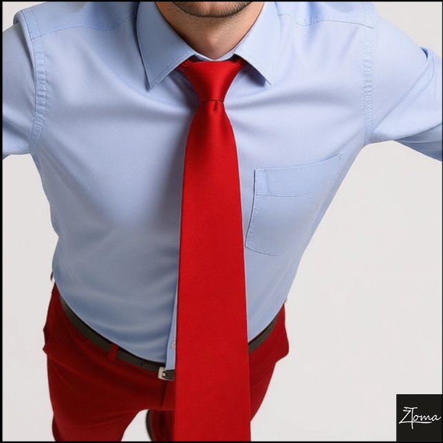 Red Whimsy Krawatte (Von Creator hochgeladen)