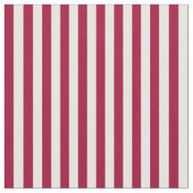 Red & White 1/4" Streifen USA Viktorianisch