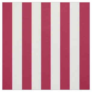Red & White 1" Streifen USA Viktorianisch Stoff