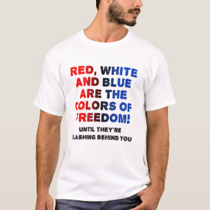 Red White and Blue Funny Funny Tshirt