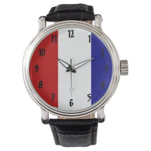 Red White and Blue Patriotic Armbanduhr