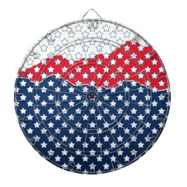 Red, White and Blue Stars (USA) (Vereinigte Staate Dartscheibe