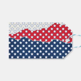 Red, White and Blue Stars (USA) (Vereinigte Staate Geschenkanhänger