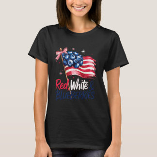 Red, White and Blueberries Supporters Patriotic Be T-Shirt