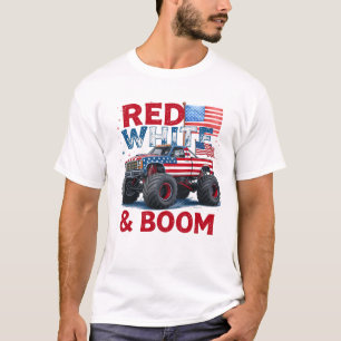 Red White and Boom T-Shirt, Funny 4. Juli Shirt