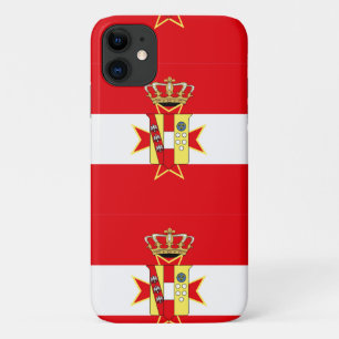 Red White Banner Großherzogtum Toskana iPhone 11 Hülle