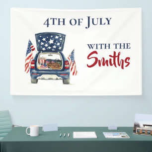 Red White & Blue Banner