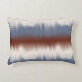 Red, White, & Blue Blended Modern Design Dekokissen