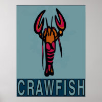 Red White Blue Crawfish