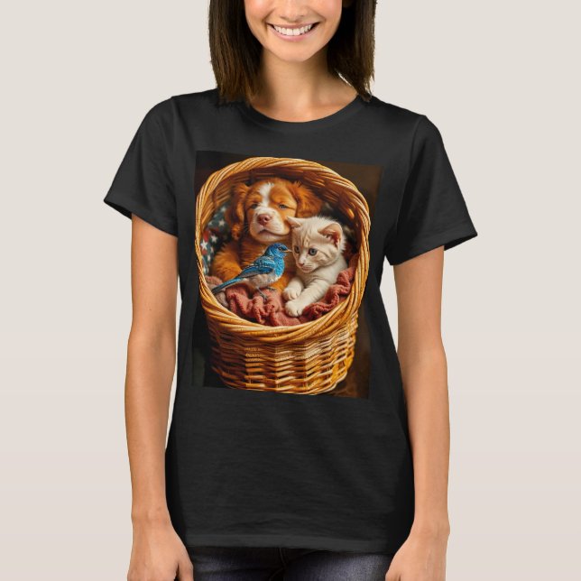 Red White & Blue - Freunde für immer T-Shirt (Vorderseite)