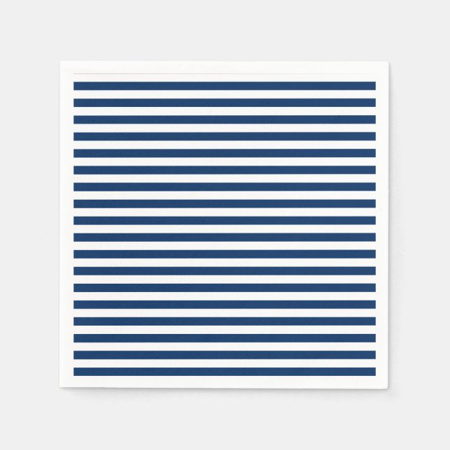 Red White & Blue Fun Patriotic Feier Serviette (Vorderseite)