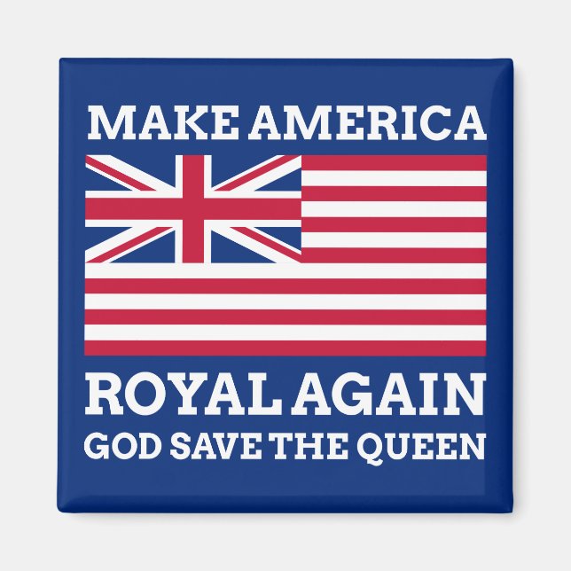 Red White Blue macht Amerika wieder Royal Magnet (Vorne)