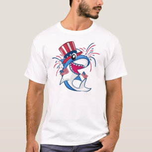 Red White Blue Patriotic Amerikanische Unabhängig T-Shirt