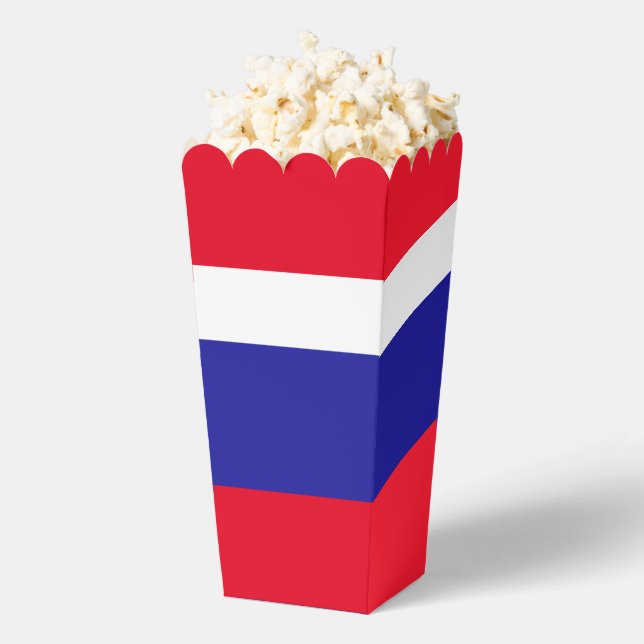 Red White Blue Patriotic Popcorn Geschenkschachtel (Geplatzt)