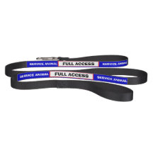 Red White Blue Service Tier Leash