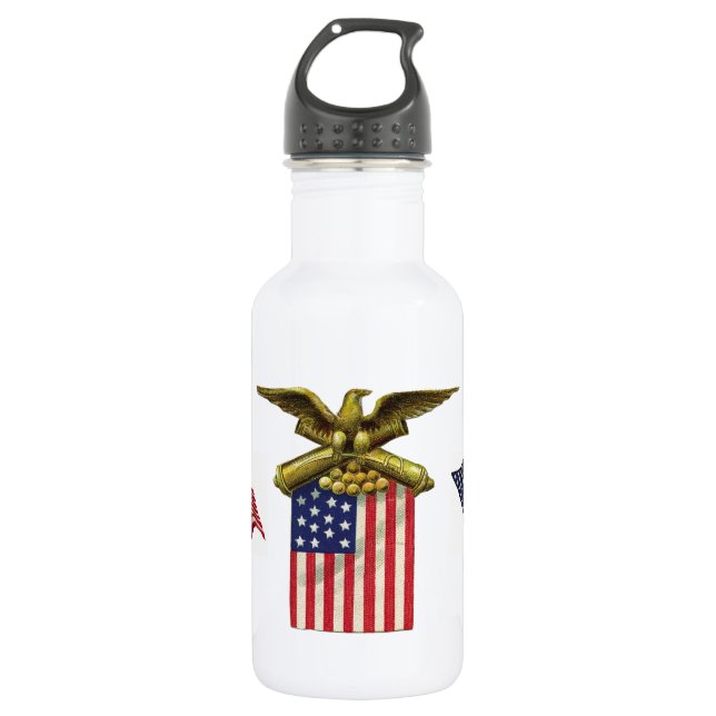 Red White & Blue Trinkflasche (Vorderseite)