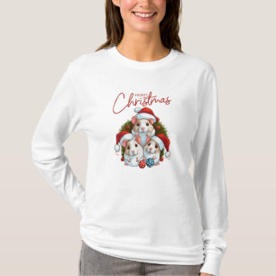 Red White Christmas T - Shirt