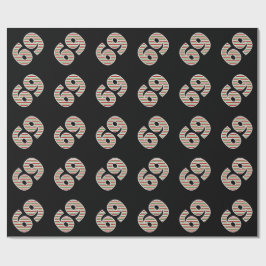 Red, White, Green "69" 69. Veranstaltung am Weihna Geschenkpapier