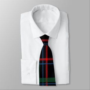 Red White Green Blue Kariert Tartan Design Krawatte