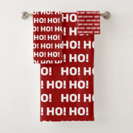 Red White Ho Ho Noël