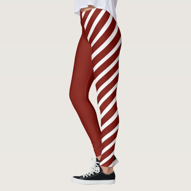 Red & White Jester Leggings (Links)