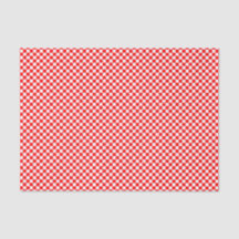 Red White Kroon Checkerboard Muster