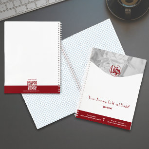 Red White Life Coach Company Workshop Journal Notizbuch