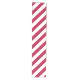 Red White Stripes Holiday Dekoration Breiter Tisch Mittelgroßer Tischläufer