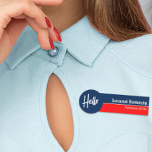 Red White und Blue Hello Custom