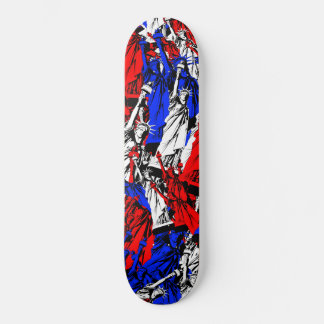 Red White und Liberty Skateboard