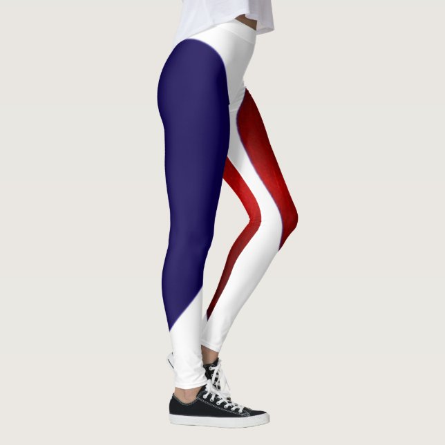 RED WHUE BLAUE LEGGINGS (Rechts)